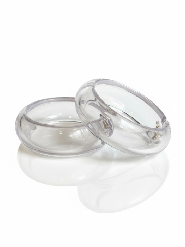 Bracelete Acrílico Mia Transparente