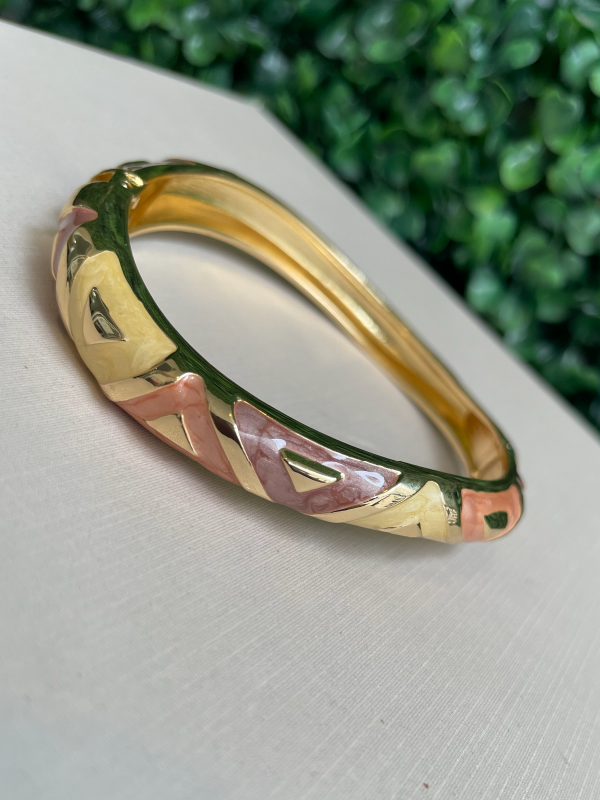 Bracelete Grécia Esmaltado - Imagem 2