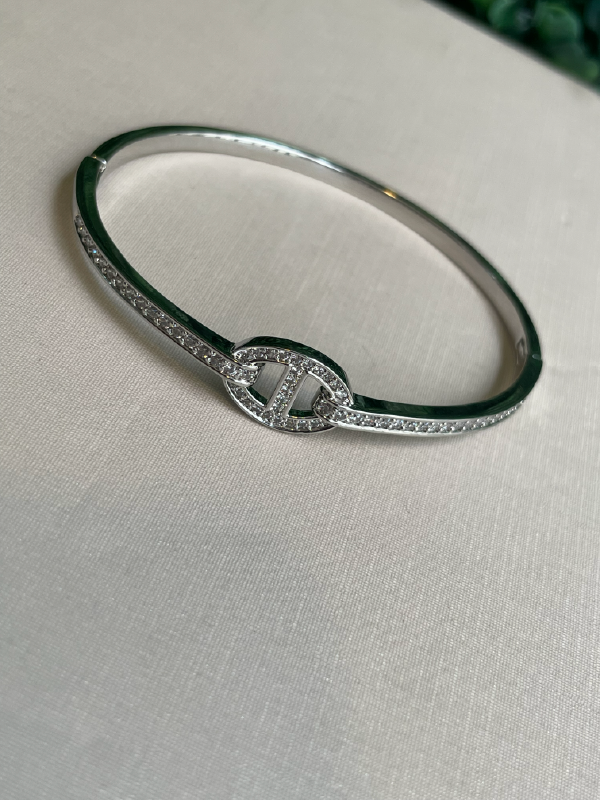 Bracelete Jane Ródio com Zircônias - Imagem 2