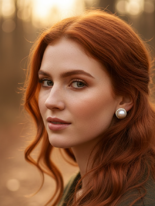 Brinco Alice (Pérola Cravejada com Tarraxa Mágica) - Imagem 3