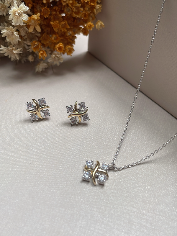 Conjunto Luana (Mix de Metais e Zircônias) - Imagem 2