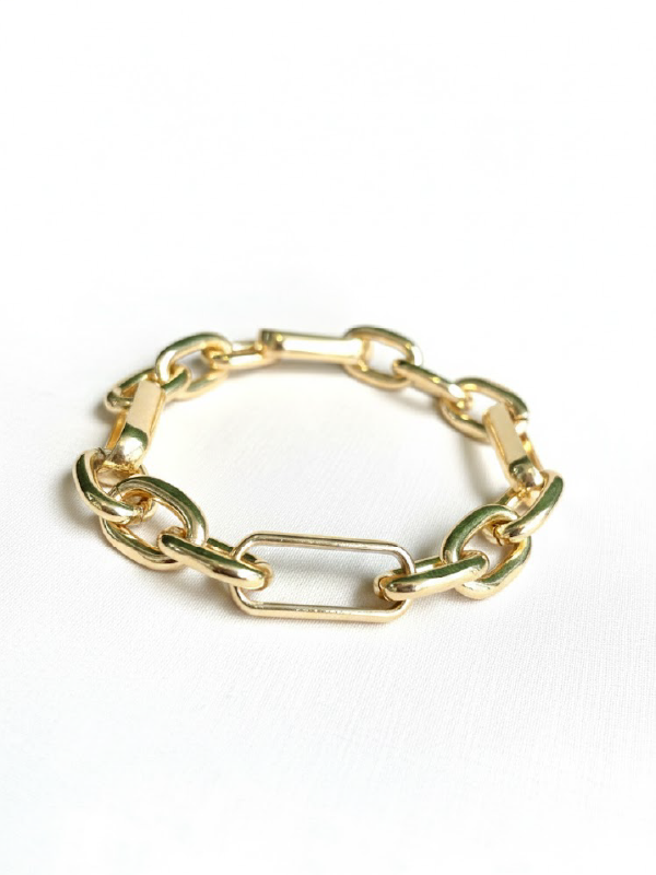 Pulseira Melissa (Elos Grumet e Retangulares)