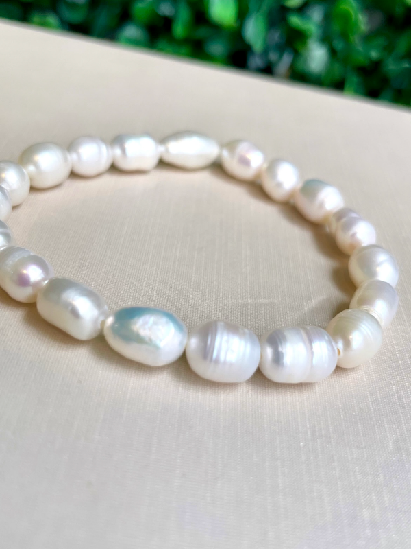 Pulseira de Pérolas Maria (Pérolas Barrocas) - Imagem 2